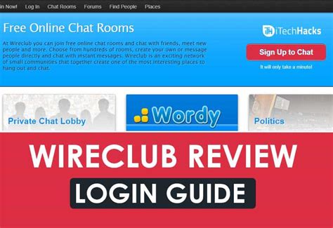 wireclub log in